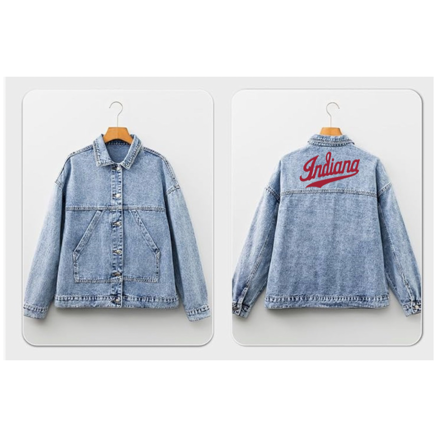 Officially Licensed Embroidered Indiana Jean Jacket