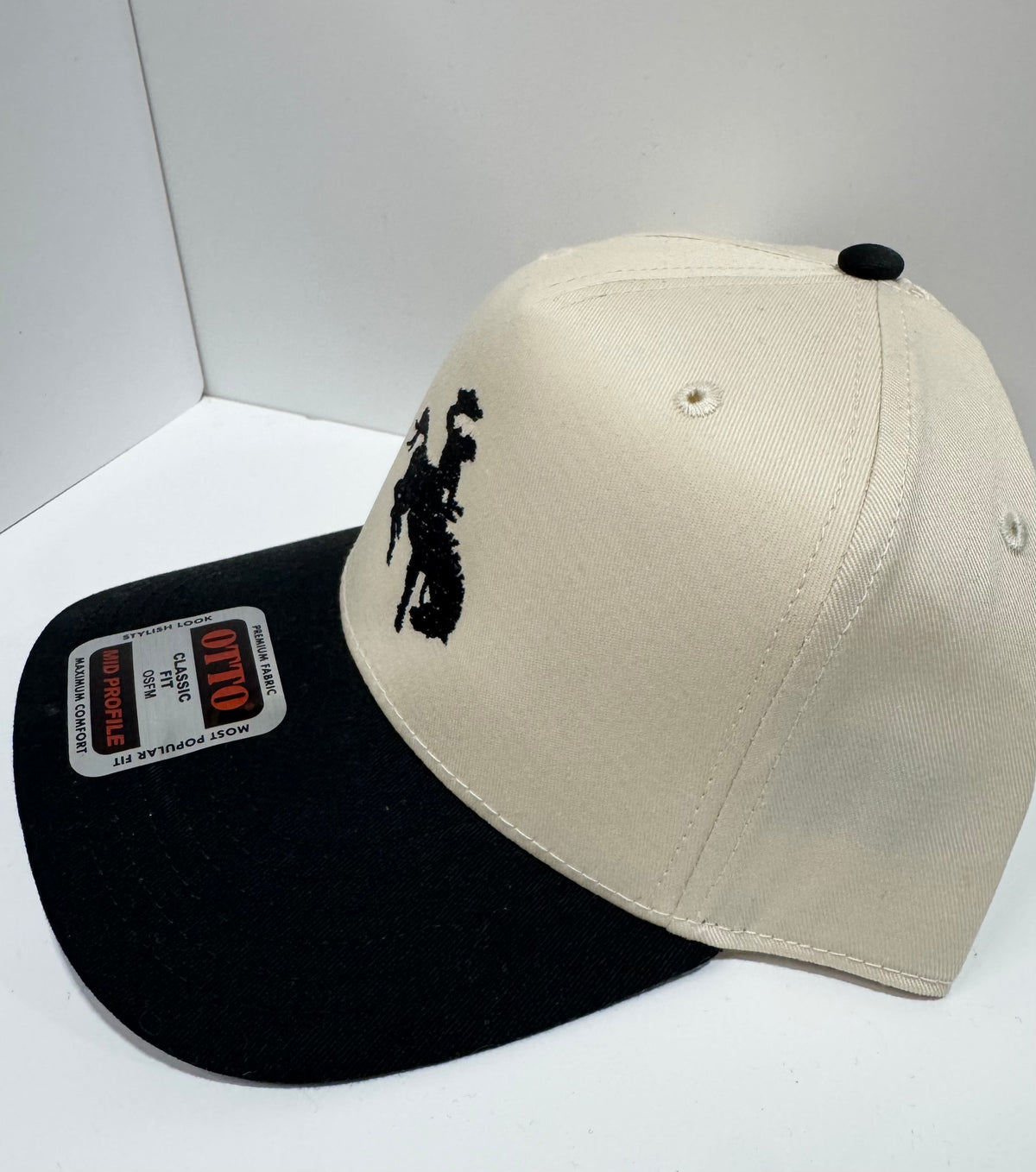 Embroidered Western Cowboy Trucker Hat