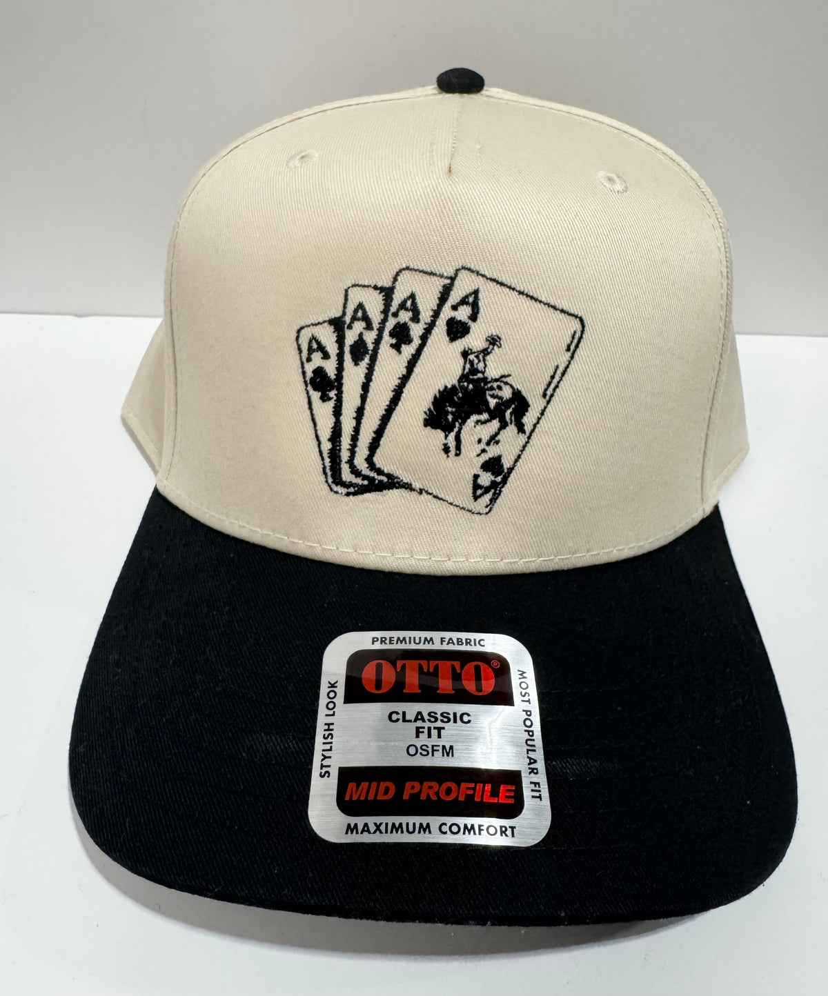 Embroidered Western Cowboy Trucker Hat