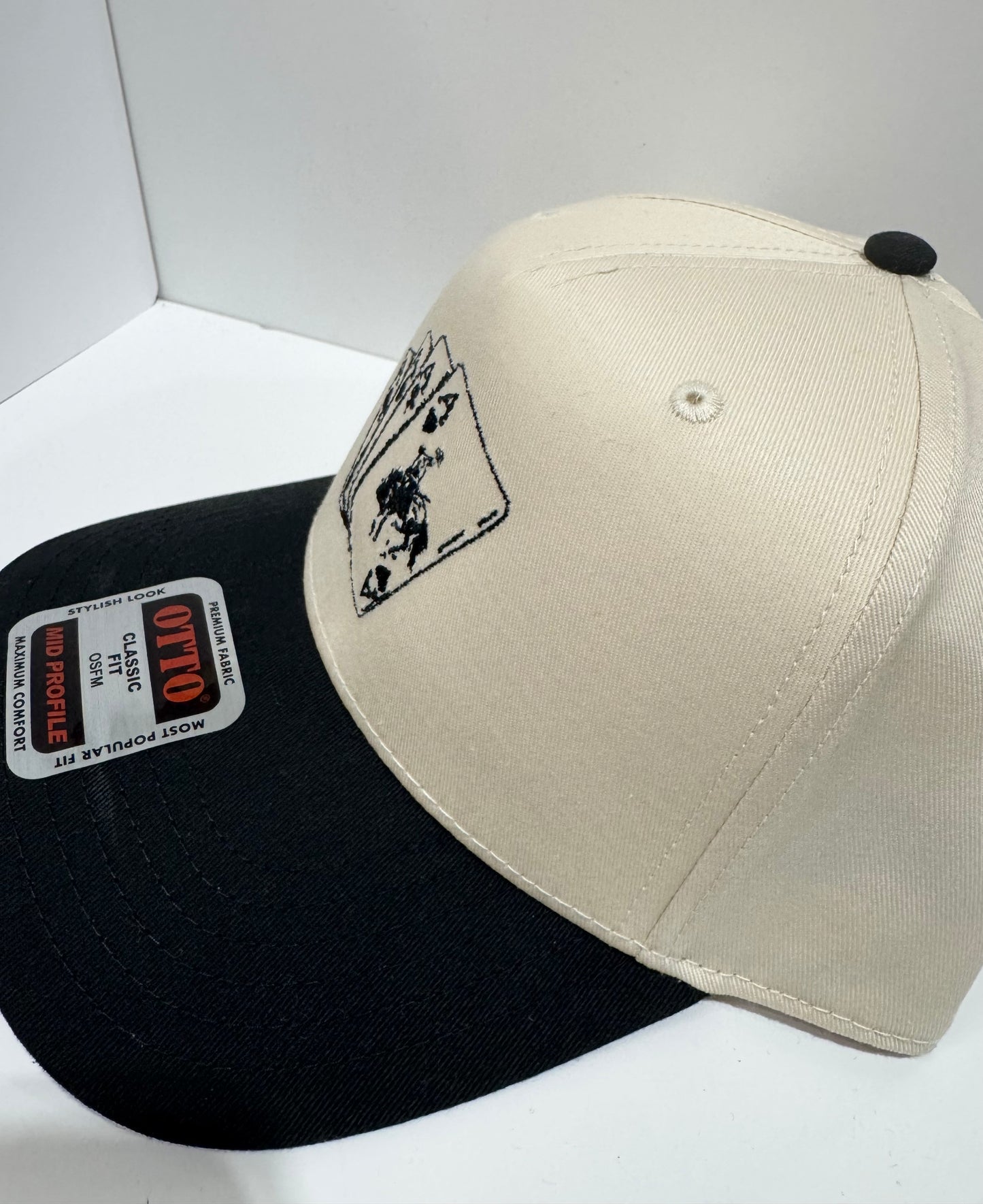 Embroidered Western Cowboy Trucker Hat