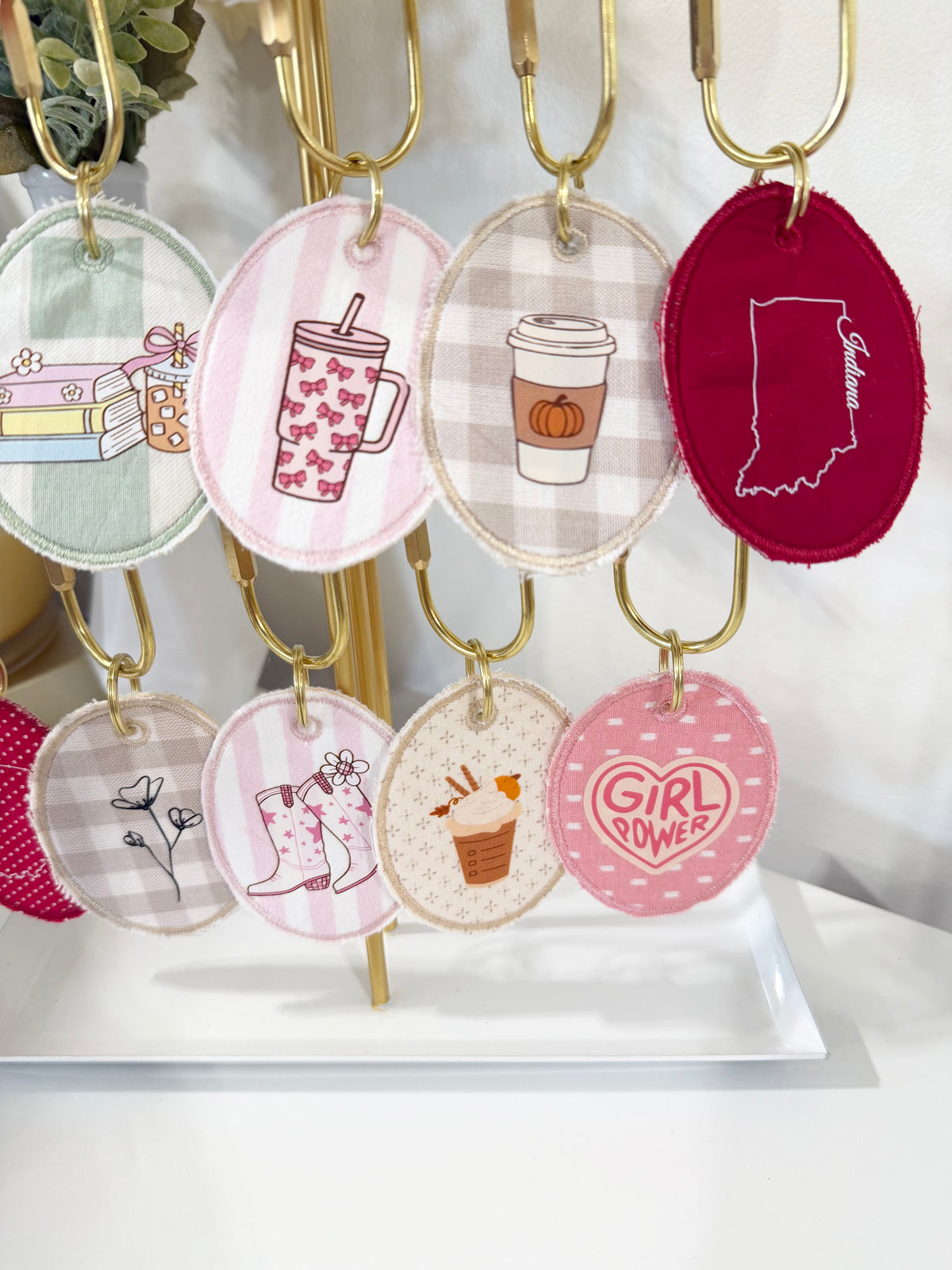 Bag Tag Keychains